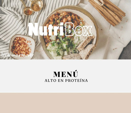 Menú Alto en proteína