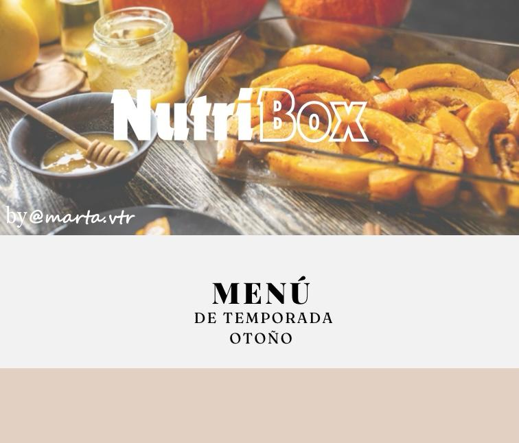 Menú de temporada: Otoño